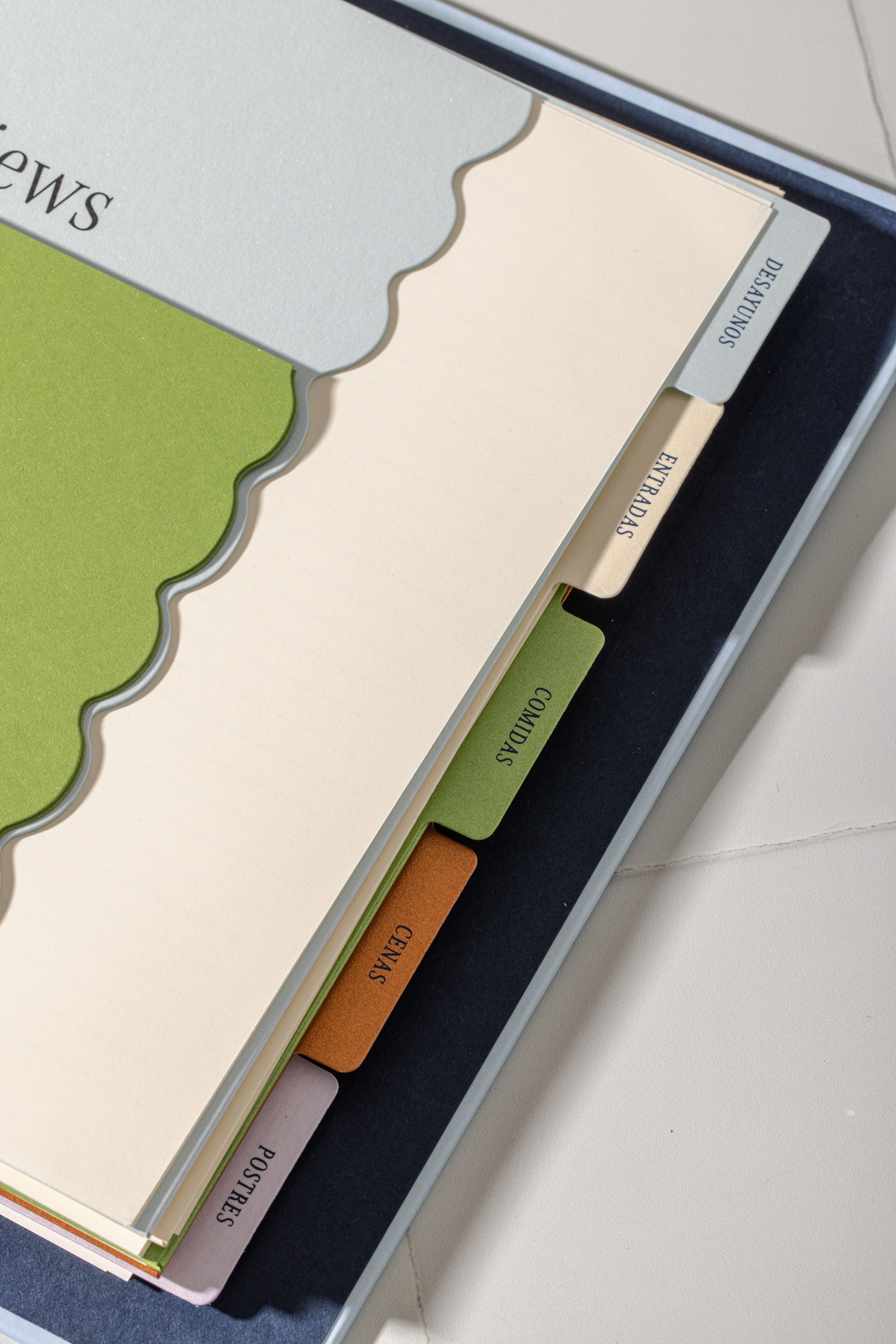 Recetario Perpetua - Verde