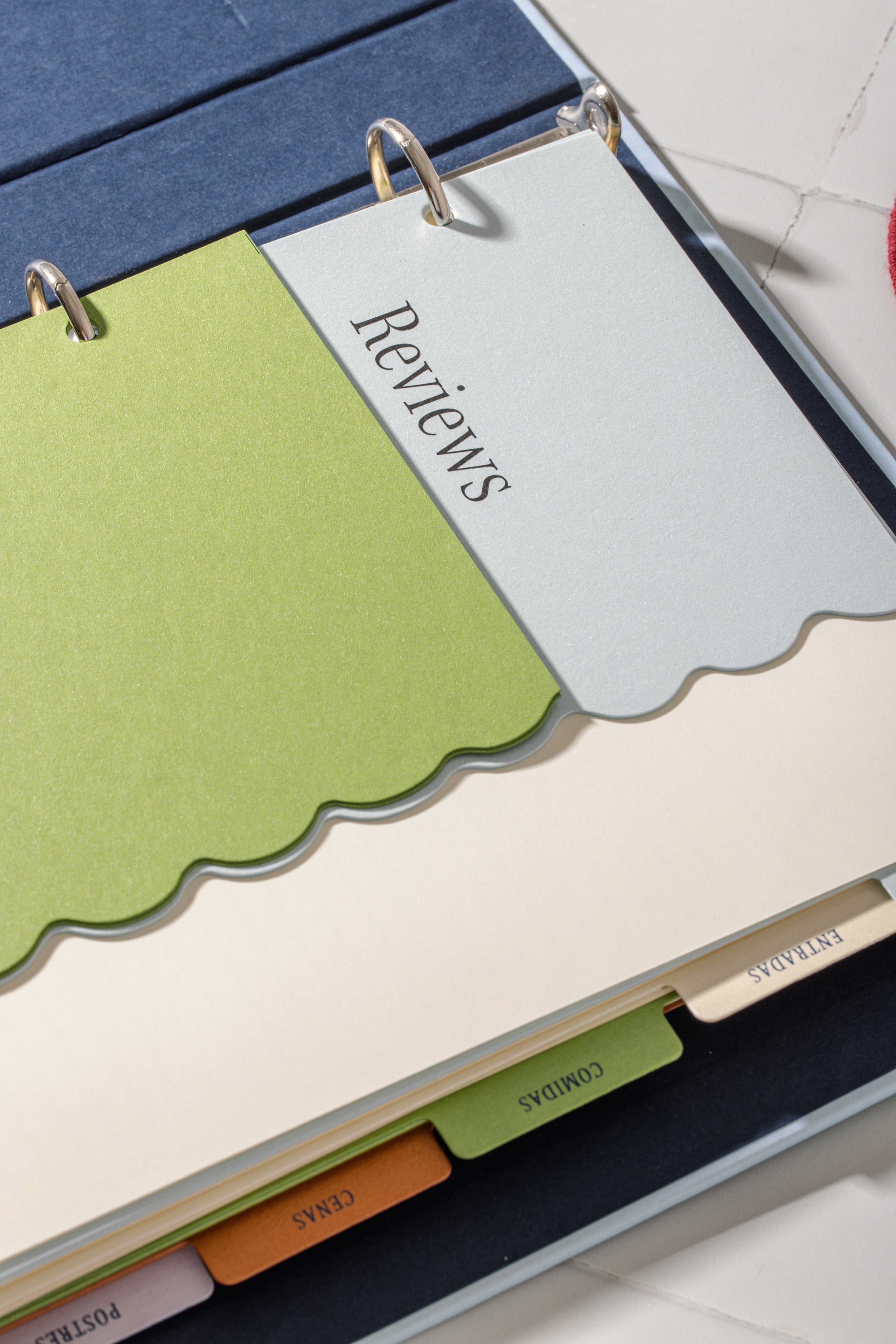 Recetario Perpetua - Azul