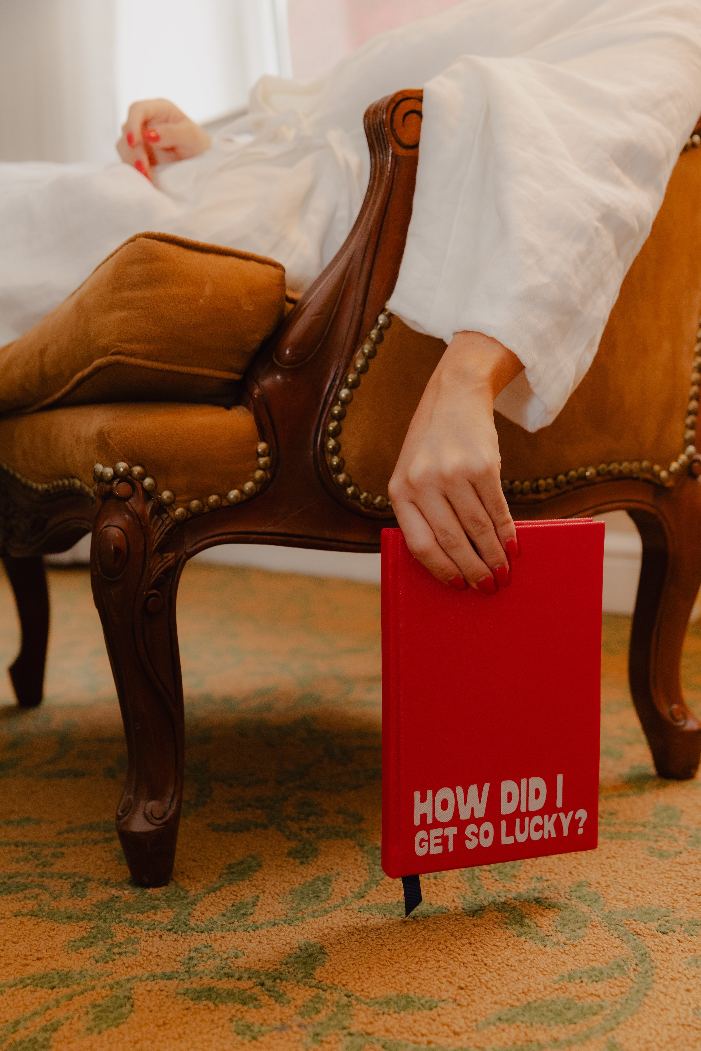 Libreta no. 4 Rojo - How Did I Get So Lucky