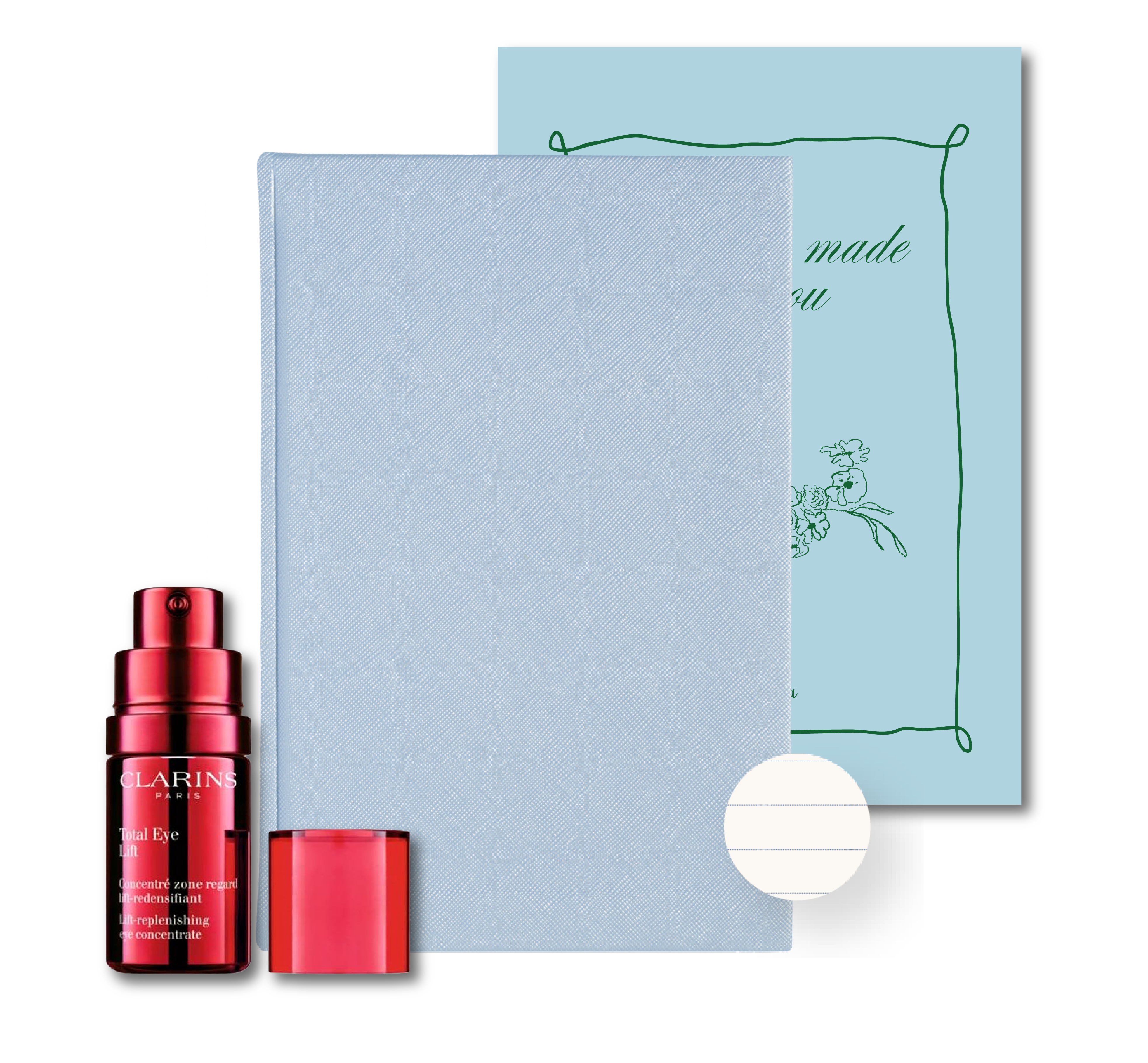 Ready to Gift Libreta Pasta Dura Rayas - Total Eye Lift