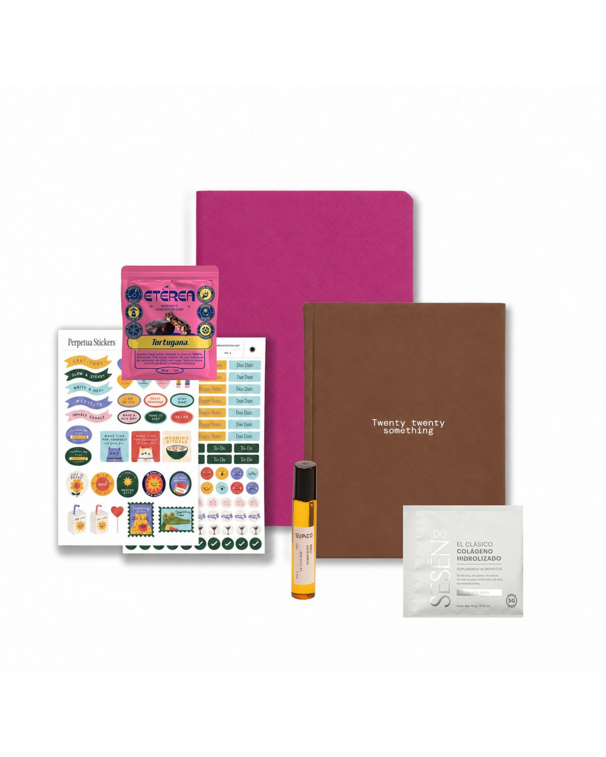 Kit Taller Presencial con Agenda Atemporal miel