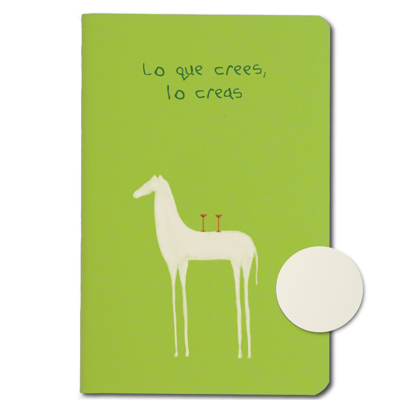 Libreta Pasta Suave - Lo que crees lo creas
