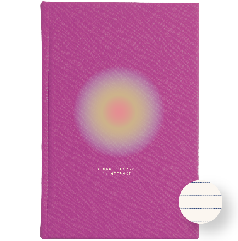 Libreta no. 1 Bugambilia - I don't chase I attract