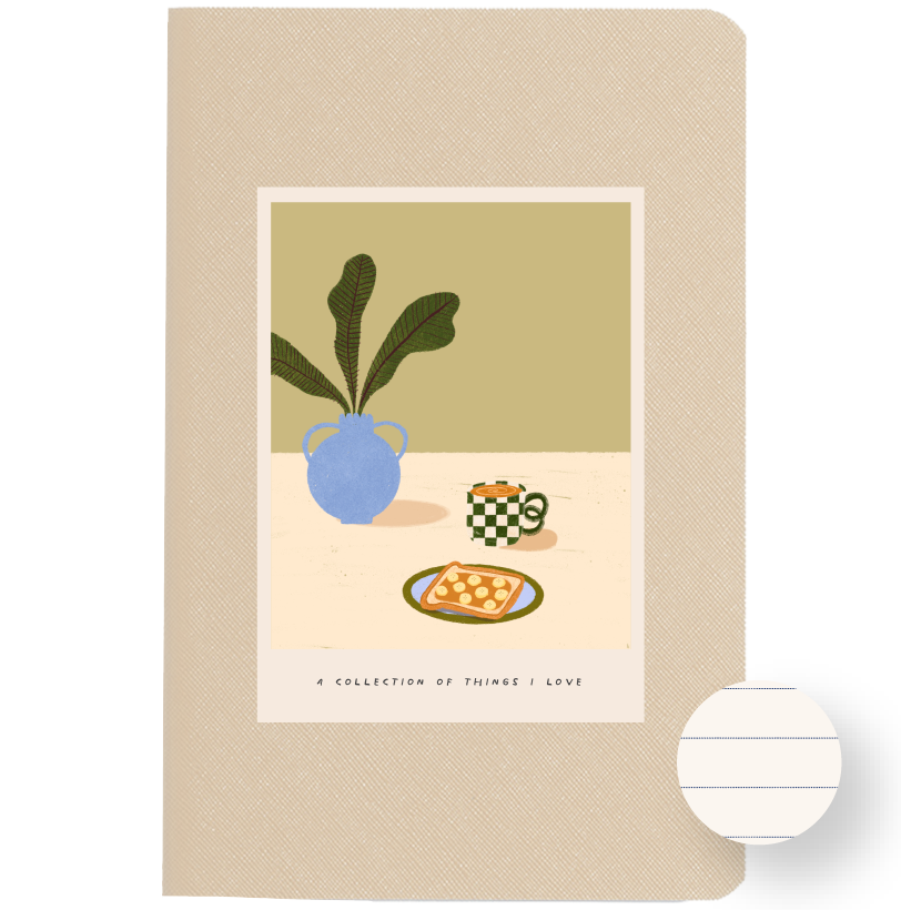 Libreta Everywhere no. 1 - Morning Coffee (Pasta Suave Rayas)