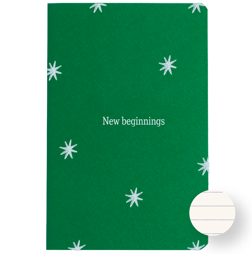 Regala Perpetua - New Beginnings Verde Bandera (pasta suave con print estrellas)