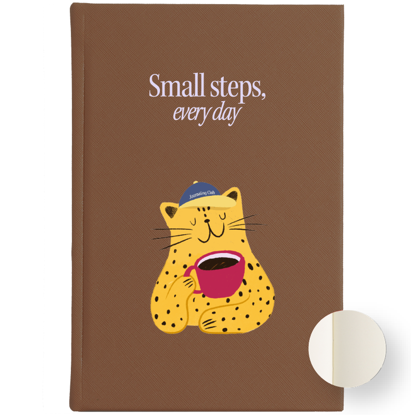 Libreta pasta dura miel  Small Steps