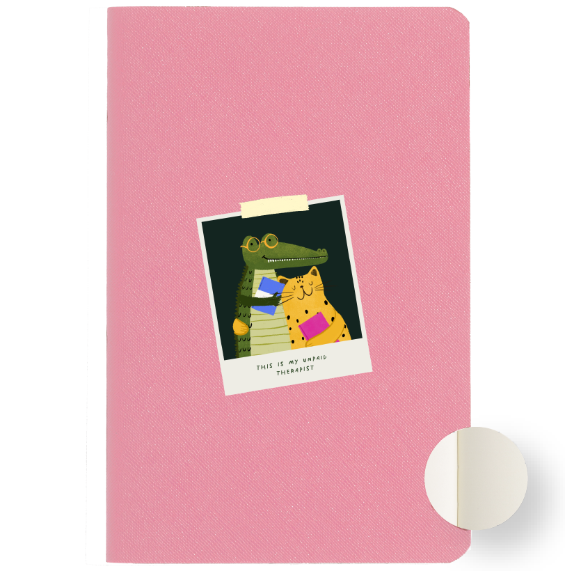 Libreta Pasta Suave - This Is My Unpaid Therapist