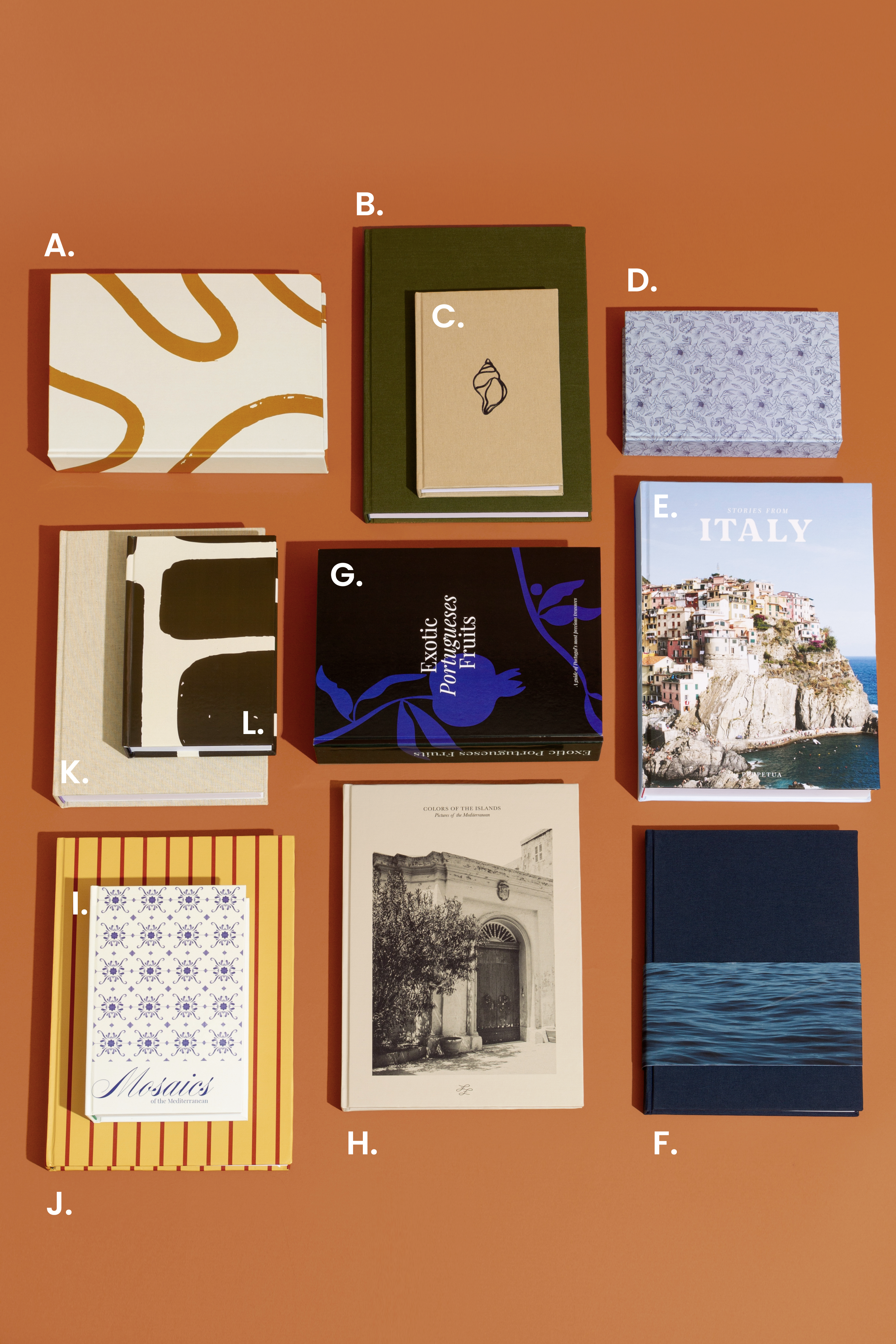 Set Libros decorativos - Mood Mediterráneo