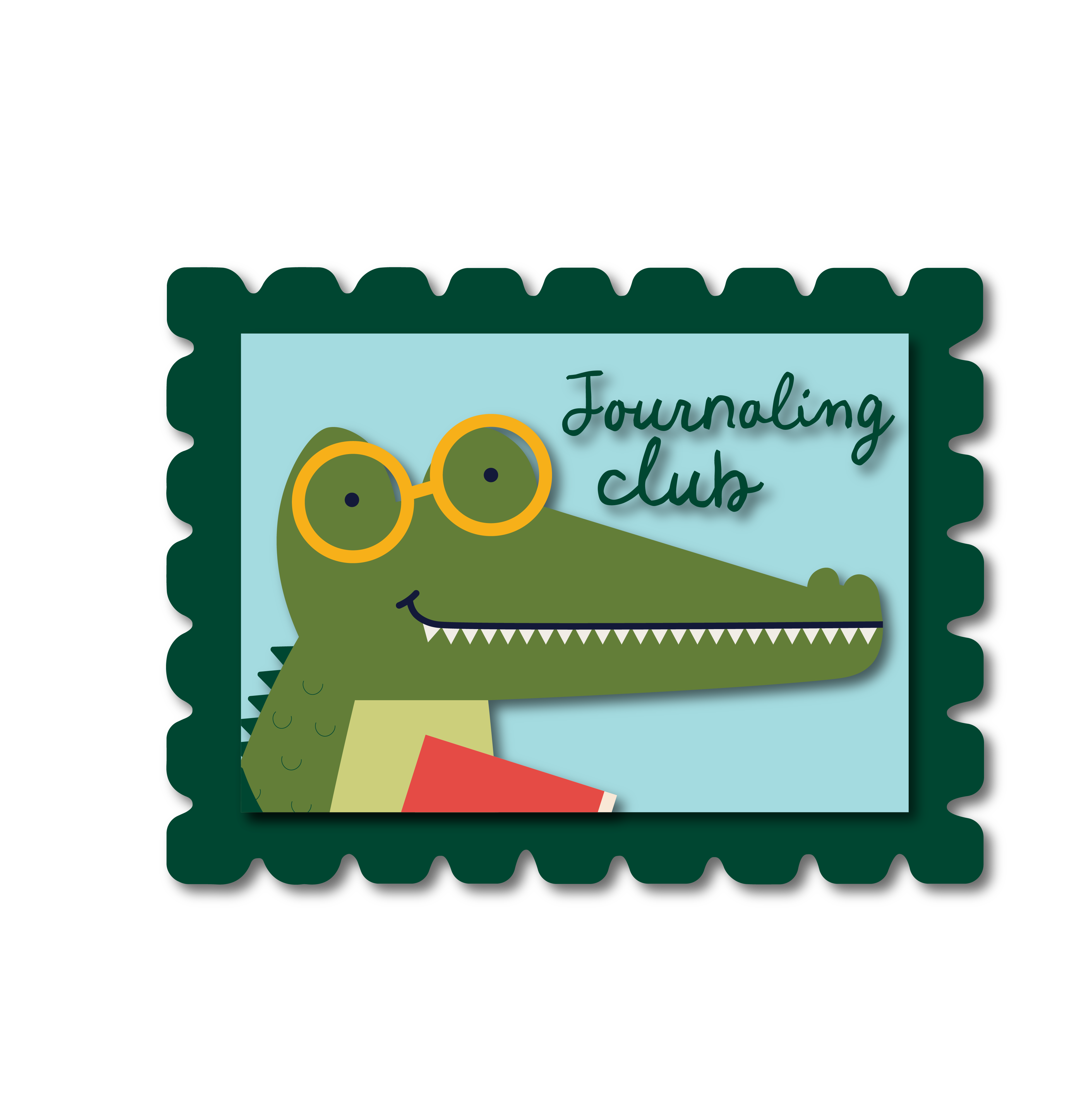 Set de Stickers Grandes - Journaling Club