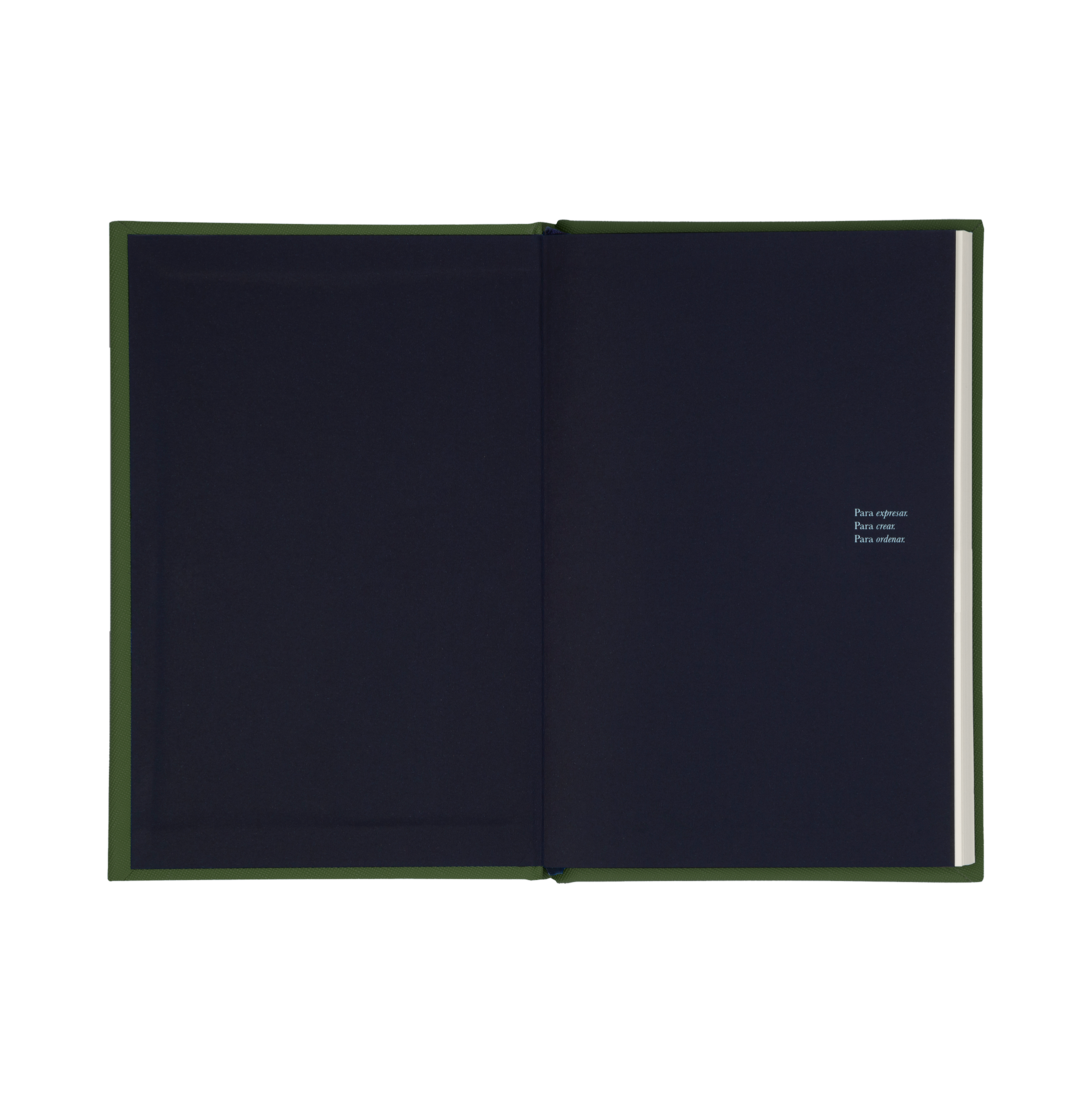 Libreta pasta dura olivo Small Steps