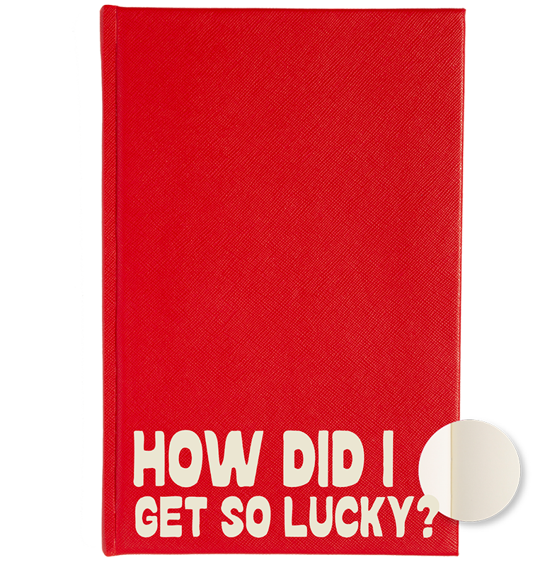 Libreta no. 4 Rojo - How Did I Get So Lucky