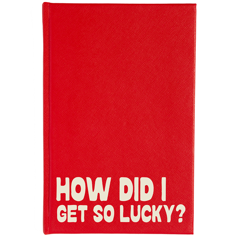 Libreta no. 4 Rojo - How Did I Get So Lucky