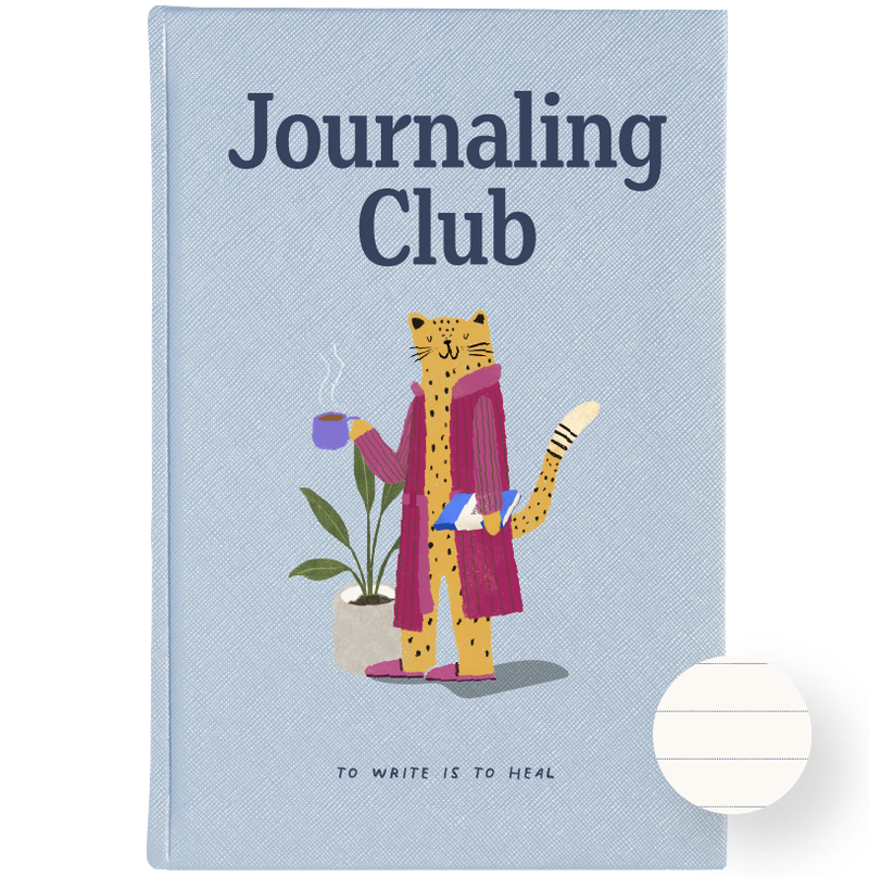 Libreta no. 14 Celeste - Journaling Club