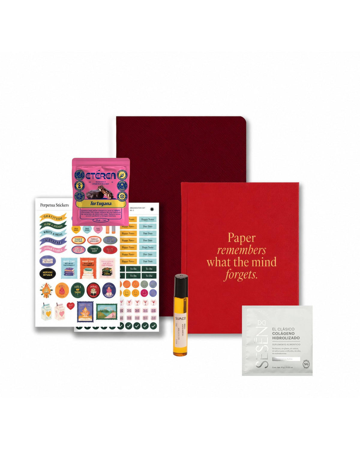 Kit Taller Presencial con Agenda Atemporal roja