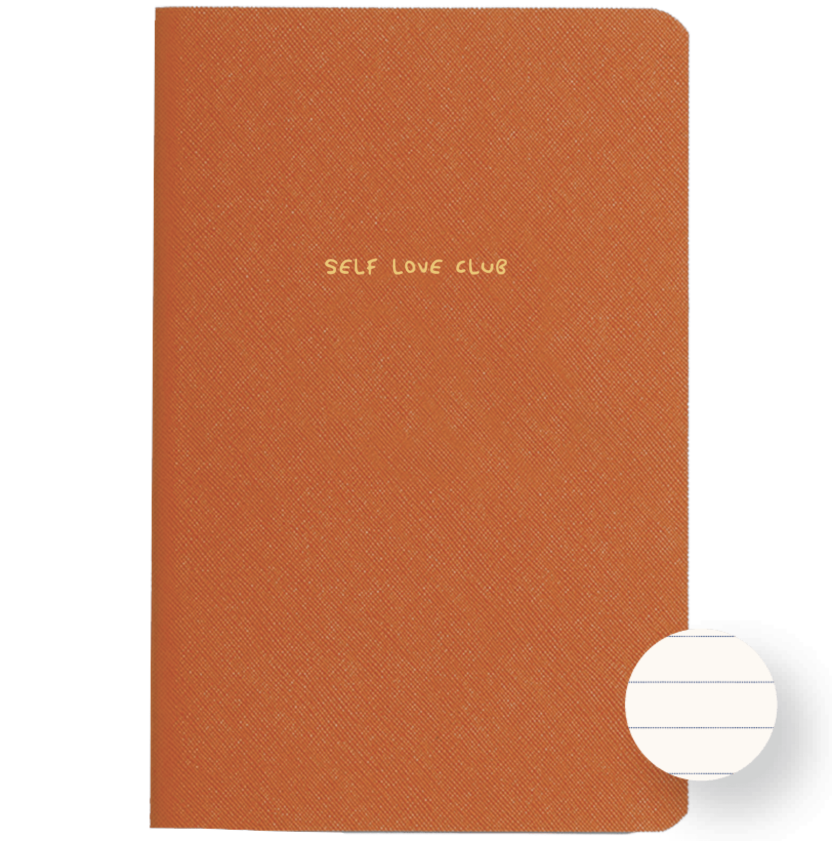 Libreta no. 12 Naranja - Self - love Club - Perpetua