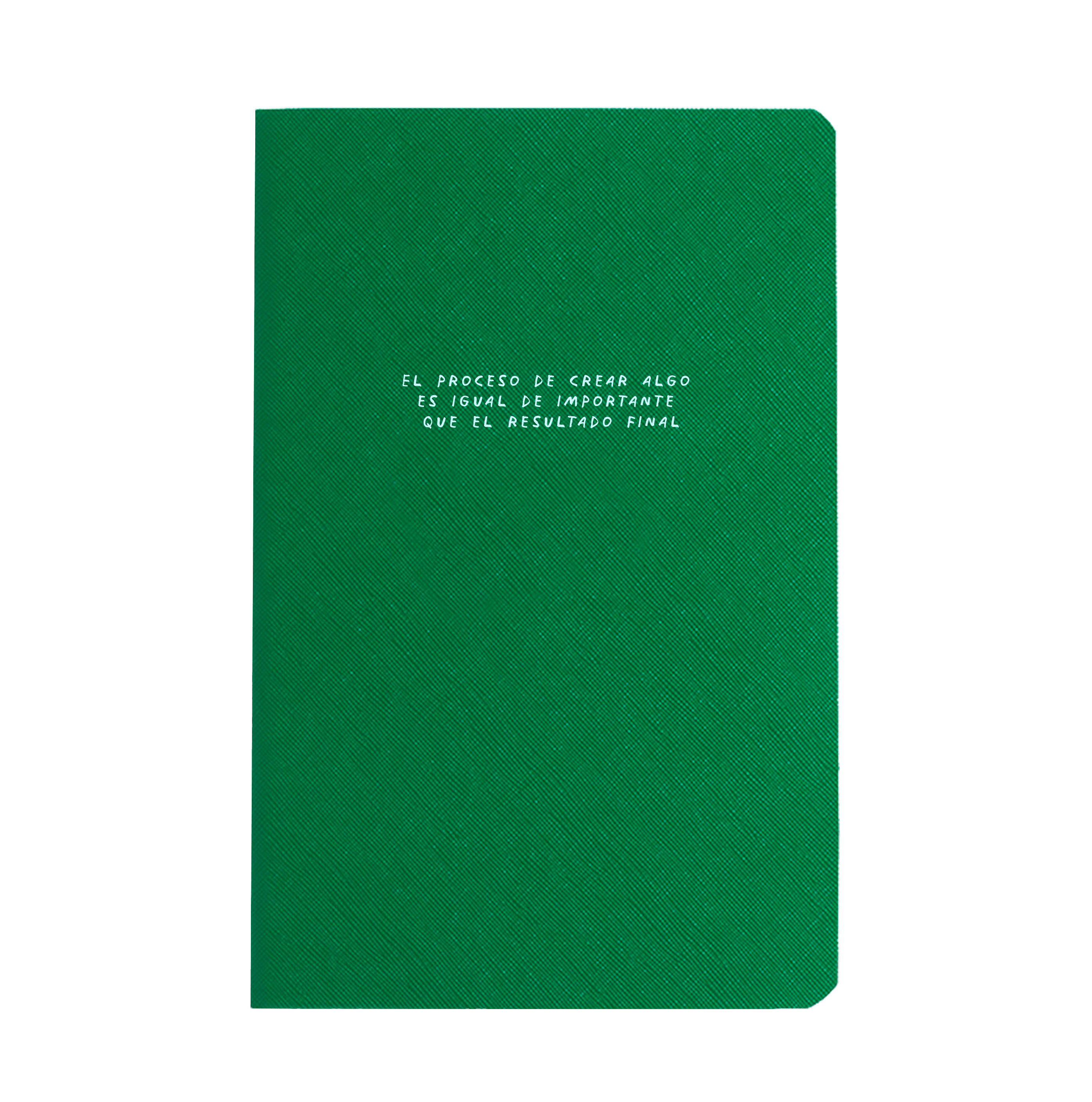 Libreta no. 4 Verde - El Proceso Frase - Perpetua