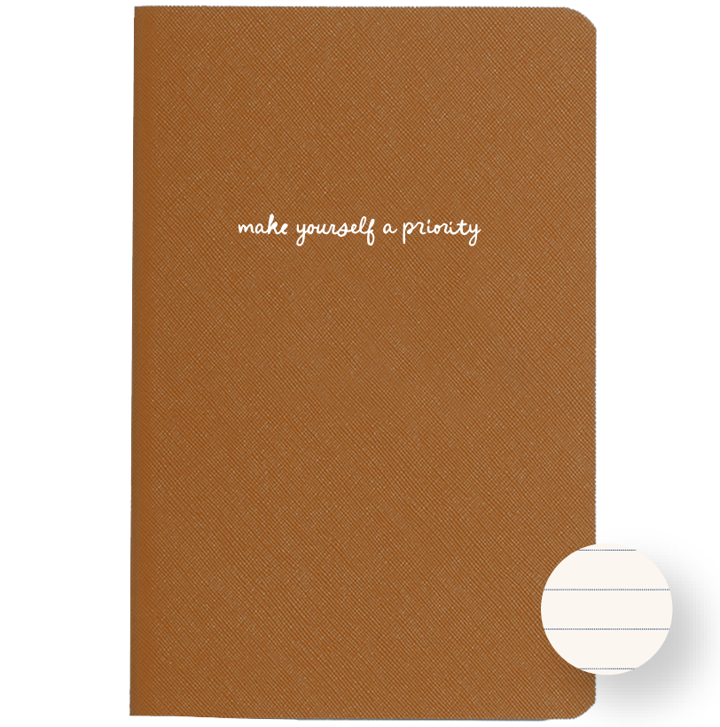 Libreta no. 4 - Miel con frase