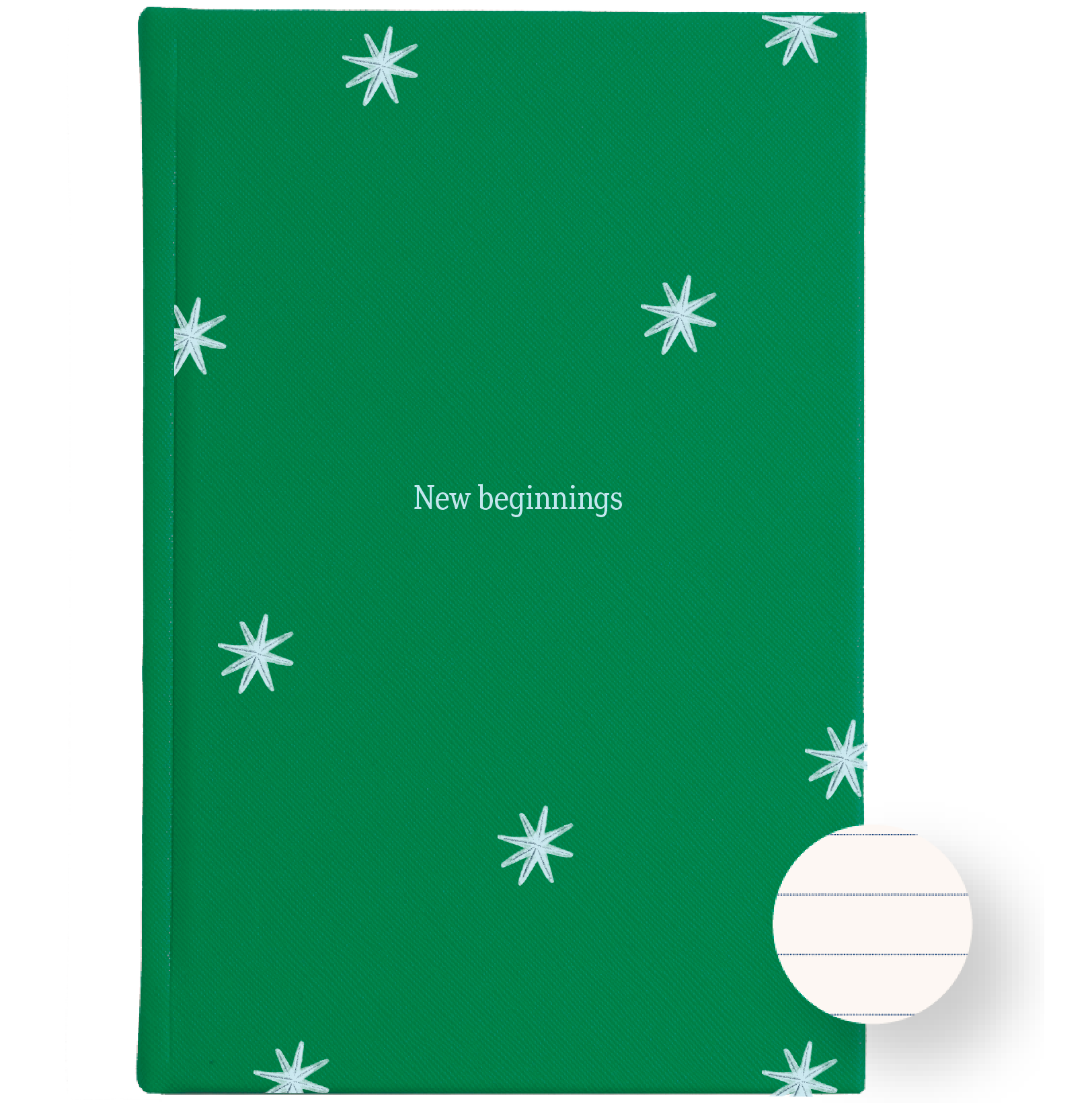 Regala Perpetua - New Beginnings Verde Bandera (con print de estrellas)