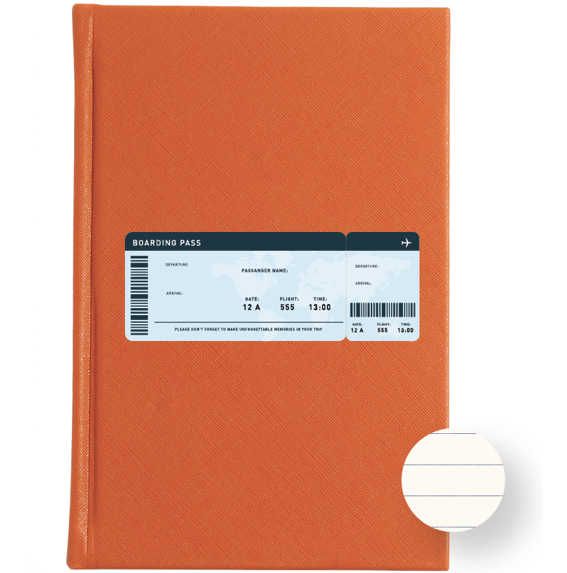 Regala Perpetua - Travel Journal Naranja