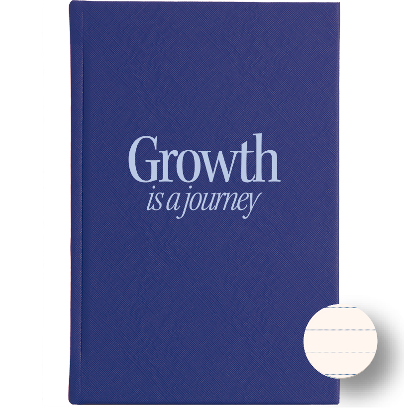 Libreta Pasta Dura - Growth Is A Journey
